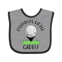 Inktastic Mommy's Little Caddy Cute Golf Ball Boys or Girls Baby Bib