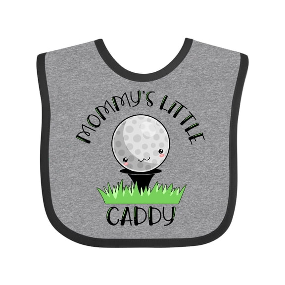 Inktastic Mommy's Little Caddy Cute Golf Ball Boys or Girls Baby Bib