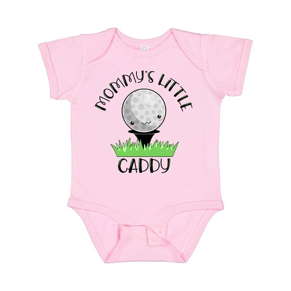 Inktastic Mommy's Little Caddy Cute Golf Ball Boys or Girls Baby Bodysuit