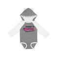 thumbnail image 1 of Inktastic Mommy's Little Cheerleader with Megaphone and Pom Poms Girls Long Sleeve Baby Bodysuit, 1 of 5