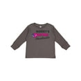 thumbnail image 1 of Inktastic Mommy's Little Cheerleader with Megaphone and Pom Poms Girls Long Sleeve Toddler T-Shirt, 1 of 5