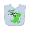 thumbnail image 1 of Inktastic Mommy's Little Dragon Boys or Girls Baby Bib, 1 of 4