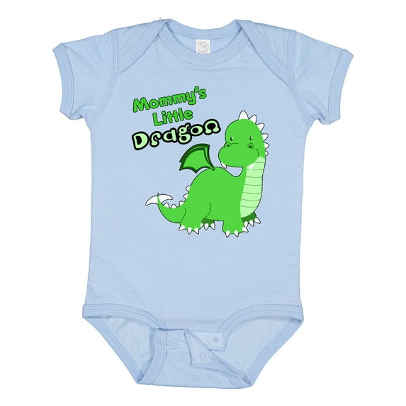Inktastic Mommy's Little Dragon Boys or Girls Baby Bodysuit