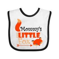 Inktastic Mommy's Little Fox Boys or Girls Baby Bib