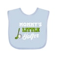 thumbnail image 1 of Inktastic Mommy's Little Golfer with Golf Club and Ball Boys or Girls Baby Bib, 1 of 4