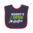thumbnail image 1 of Inktastic Mommy's Little Golfer with Golf Club and Ball Boys or Girls Baby Bib, 1 of 4