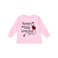 thumbnail image 1 of Inktastic Mommy's Little Love Bug Boys or Girls Long Sleeve Toddler T-Shirt, 1 of 5