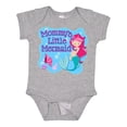 thumbnail image 1 of Inktastic Mommy's Little Mermaid Girls Baby Bodysuit, 1 of 5