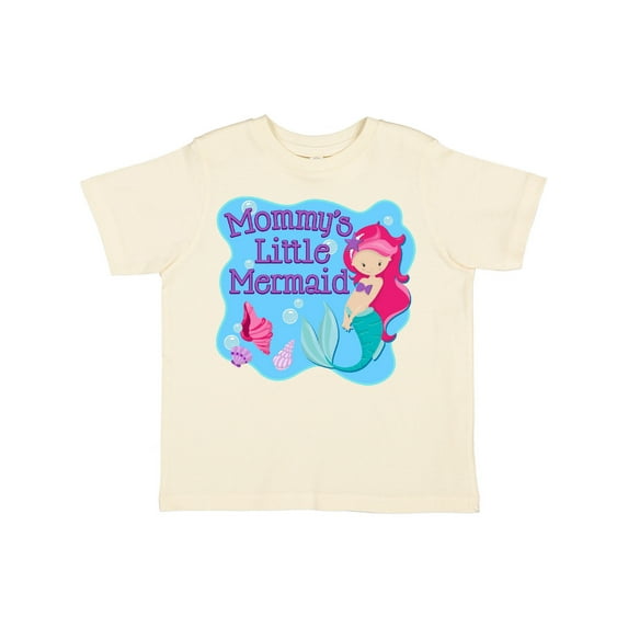 Inktastic Mommy's Little Mermaid Girls Toddler T-Shirt