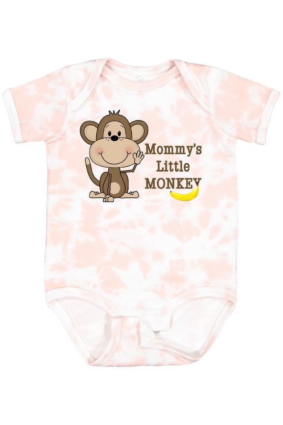 Mommy's Little Monkey Boys or Girls Baby Bodysuit