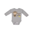 thumbnail image 1 of Inktastic Mommy's Little Monkey Boys or Girls Long Sleeve Baby Bodysuit, 1 of 5