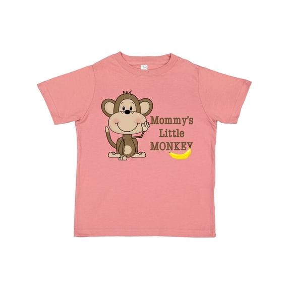 Inktastic Mommy's Little Monkey Boys or Girls Toddler T-Shirt