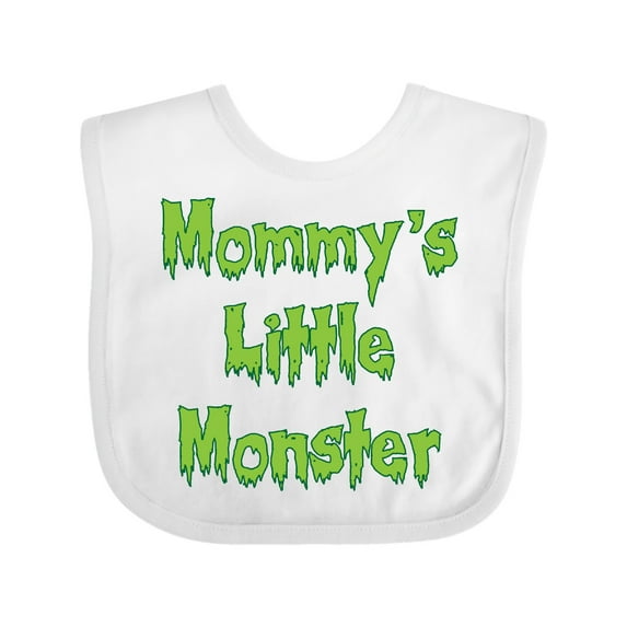 Inktastic Mommy's Little Monster Boys or Girls Baby Bib