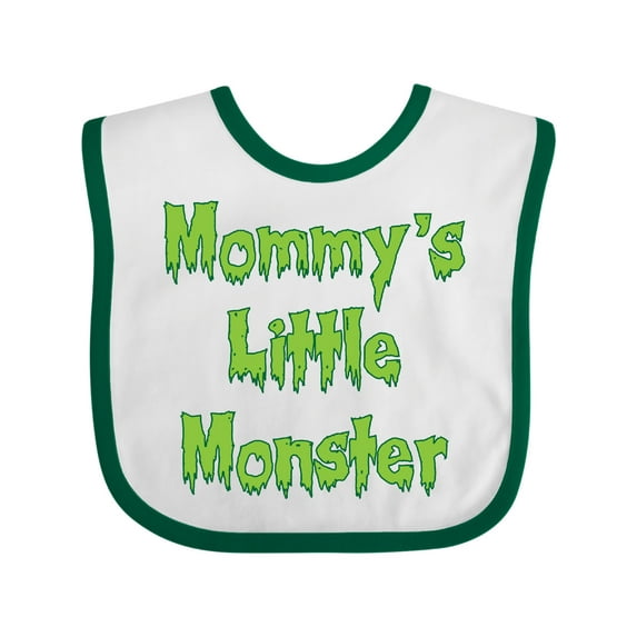 Inktastic Mommy's Little Monster Boys or Girls Baby Bib