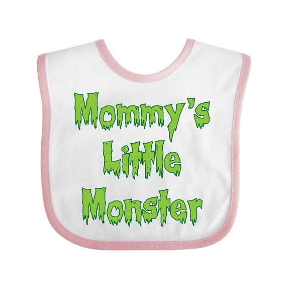 Inktastic Mommy's Little Monster Boys or Girls Baby Bib