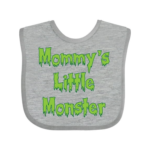 Inktastic Mommy's Little Monster Boys or Girls Baby Bib