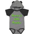 thumbnail image 1 of Inktastic Mommy's Little Monster Boys or Girls Baby Bodysuit, 1 of 5