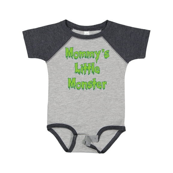 Inktastic Mommy's Little Monster Boys or Girls Baby Bodysuit