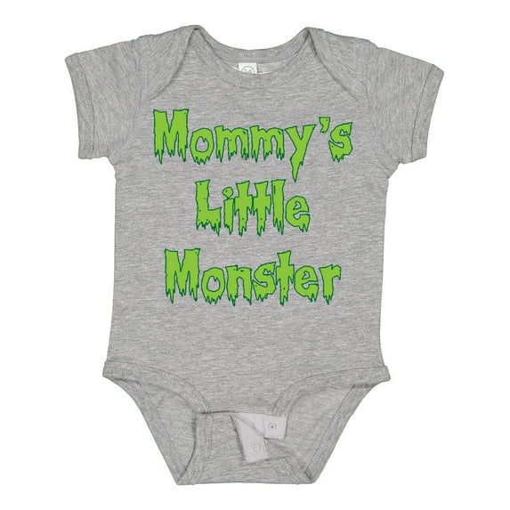 Inktastic Mommy's Little Monster Boys or Girls Baby Bodysuit