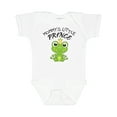 thumbnail image 1 of Inktastic Mommy's Little Prince Cute Frog Boys Baby Bodysuit, 1 of 5