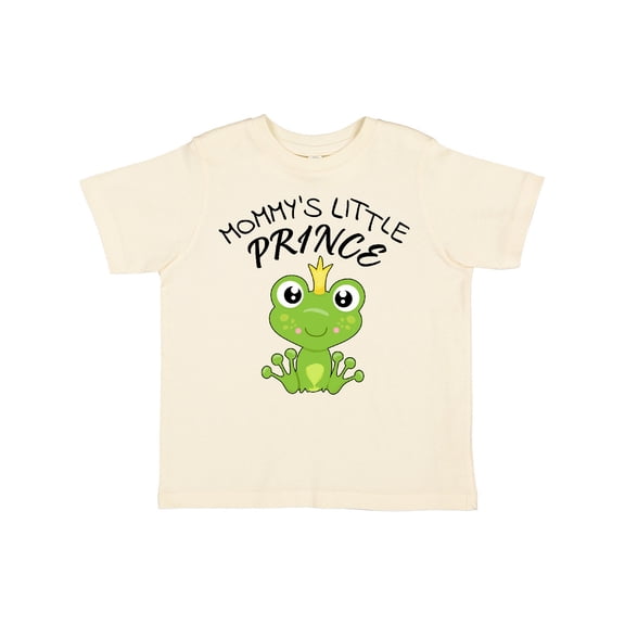 Inktastic Mommy's Little Prince- Cute Frog Boys Toddler T-Shirt