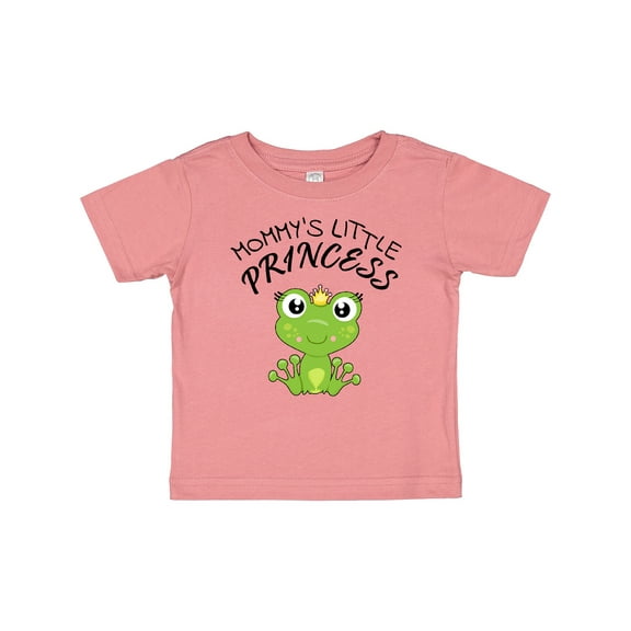 Inktastic Mommy's Little Princess- cute frog Girls Baby T-Shirt