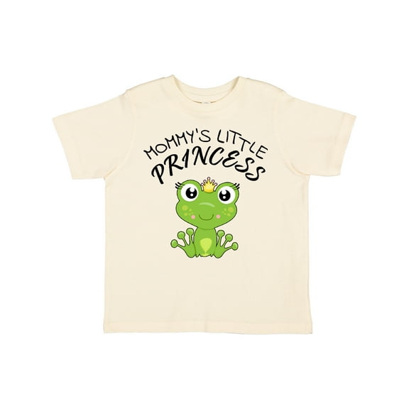 Inktastic Mommy's Little Princess- cute frog Girls Toddler T-Shirt