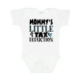 thumbnail image 1 of Inktastic Mommy's Little Tax Deduction Blue Hearts Boys or Girls Baby Bodysuit, 1 of 5