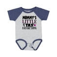 thumbnail image 1 of Inktastic Mommy's Little Tax Deduction Pink Hearts Boys or Girls Baby Bodysuit, 1 of 5