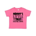 thumbnail image 1 of Inktastic Mommy's Little Tax Deduction Pink Hearts Boys or Girls Baby T-Shirt, 1 of 5