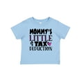 thumbnail image 1 of Inktastic Mommy's Little Tax Deduction Pink Hearts Boys or Girls Baby T-Shirt, 1 of 5