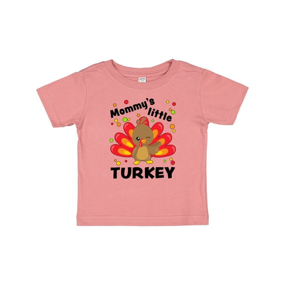 Inktastic Mommy's Little Turkey Boys or Girls Baby T-Shirt