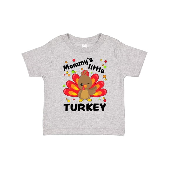 Inktastic Mommy's Little Turkey Boys or Girls Toddler T-Shirt