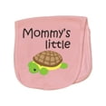 thumbnail image 1 of Inktastic Mommy's Little Turtle Baby Burp Cloth, 1 of 3