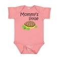 thumbnail image 1 of Inktastic Mommy's Little Turtle Boys or Girls Baby Bodysuit, 1 of 5