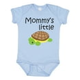 thumbnail image 1 of Inktastic Mommy's Little Turtle Boys or Girls Baby Bodysuit, 1 of 5