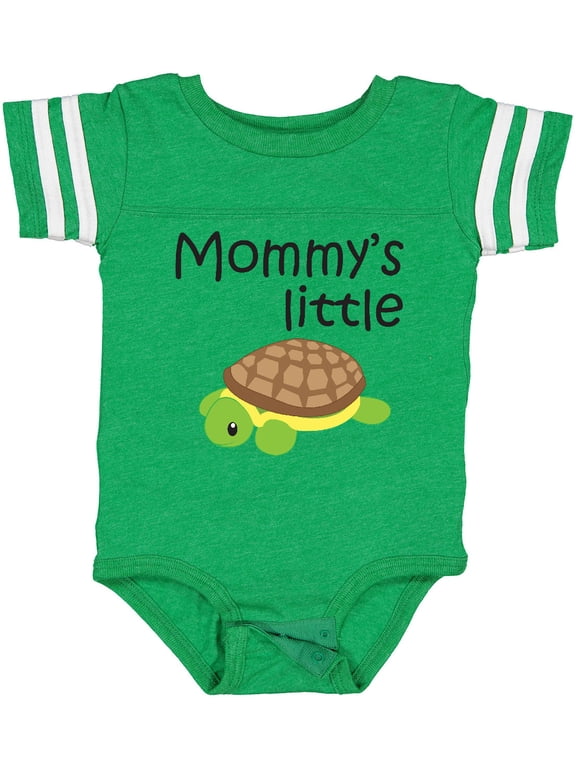 Mommy's Little Turtle Boys or Girls Baby Bodysuit