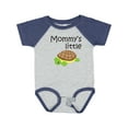 thumbnail image 1 of Inktastic Mommy's Little Turtle Boys or Girls Baby Bodysuit, 1 of 5
