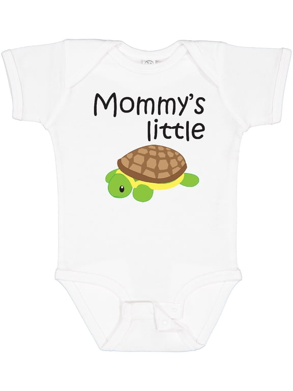 Mommy's Little Turtle Boys or Girls Baby Bodysuit