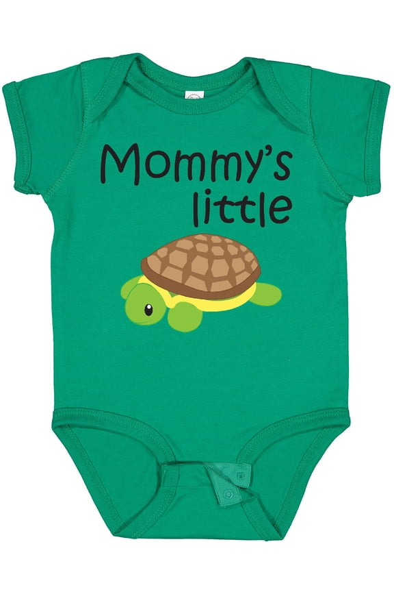 Mommy's Little Turtle Boys or Girls Baby Bodysuit
