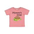thumbnail image 1 of Inktastic Mommy's Little Turtle Boys or Girls Baby T-Shirt, 1 of 5