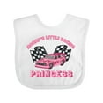 thumbnail image 1 of Inktastic Mommy's Racing Princess Pink Race Car Boys or Girls Baby Bib, 1 of 4