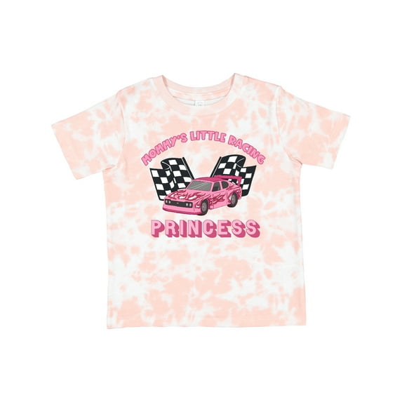 Inktastic Mommy's Racing Princess Pink Race Car Boys or Girls Toddler T-Shirt