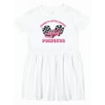 thumbnail image 1 of Inktastic Mommy's Racing Princess Pink Race Car Girls Toddler Dress, 1 of 5