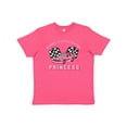 thumbnail image 1 of Inktastic Mommy's Racing Princess Pink Race Car Youth T-Shirt, 1 of 5