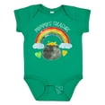 thumbnail image 1 of Inktastic Mommy's Treasure St. Patrick's Day Rainbow and Gold Boys or Girls Baby Bodysuit, 1 of 5