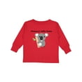 thumbnail image 1 of Inktastic Mommy's little Koala Boys or Girls Long Sleeve Toddler T-Shirt, 1 of 5