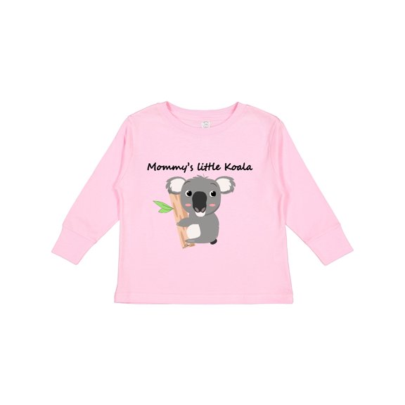 Inktastic Mommy's little Koala Boys or Girls Long Sleeve Toddler T-Shirt
