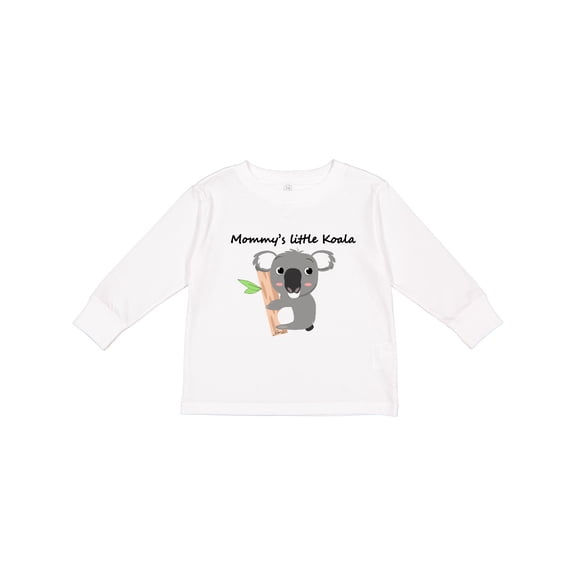 Inktastic Mommy's little Koala Boys or Girls Long Sleeve Toddler T-Shirt