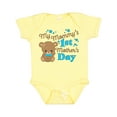 thumbnail image 1 of Inktastic Mommys 1st Mothers Day-cute Baby Bear Boys or Girls Baby Bodysuit, 1 of 5